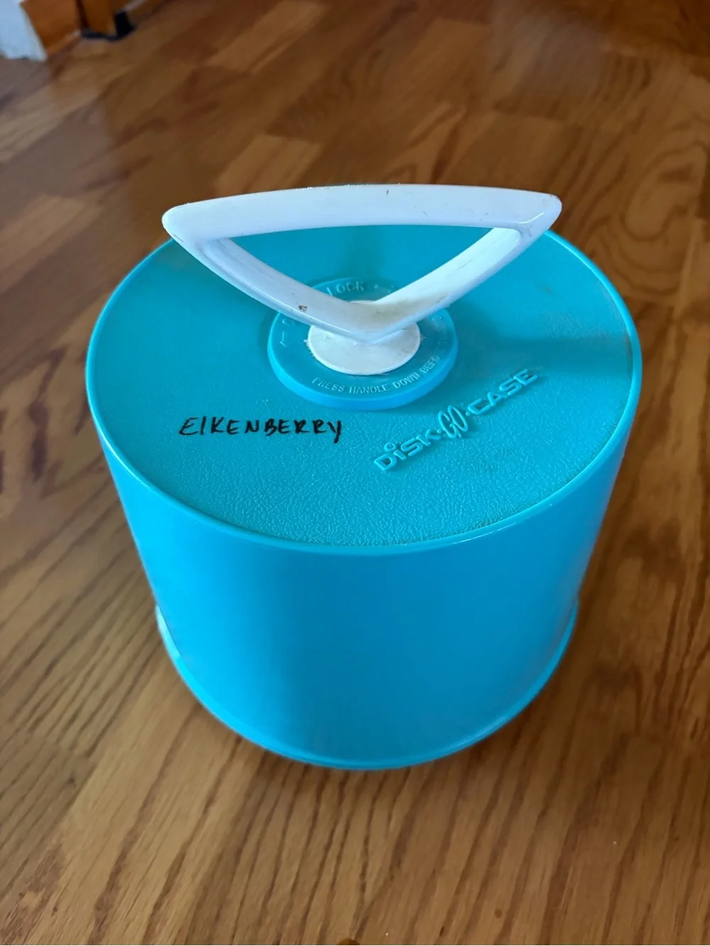 Vintage 45 Disk Go Carrier Case